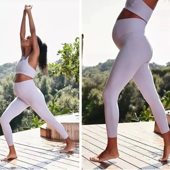 NWT $108 FP Movement x Hatch Never Better Legging Orchid Purple MEDIUM Maternity - Picture 1 of 5